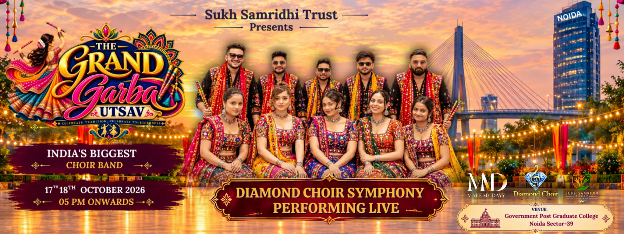 The Grand Garba Utsav Noida